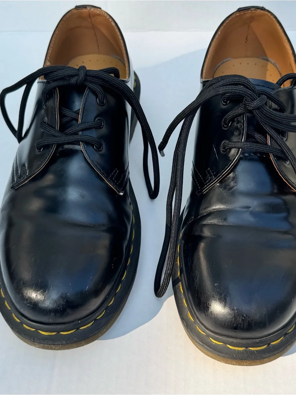 Dr. Martens 1461 Black Smooth Leather Oxford Shoes Men’s 8 Women’s 9